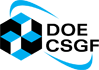Department of Energy Computational Science Graduate Fellowship logo